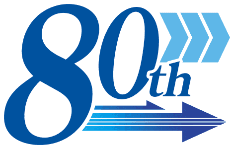 株式会社小泉 80周年ロゴ