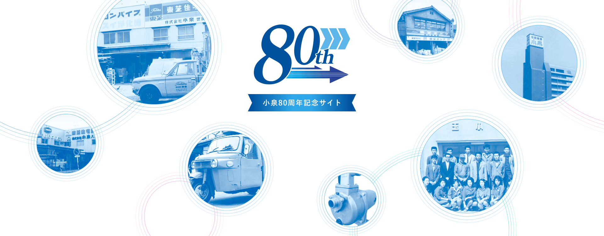 小泉80周年記念サイト